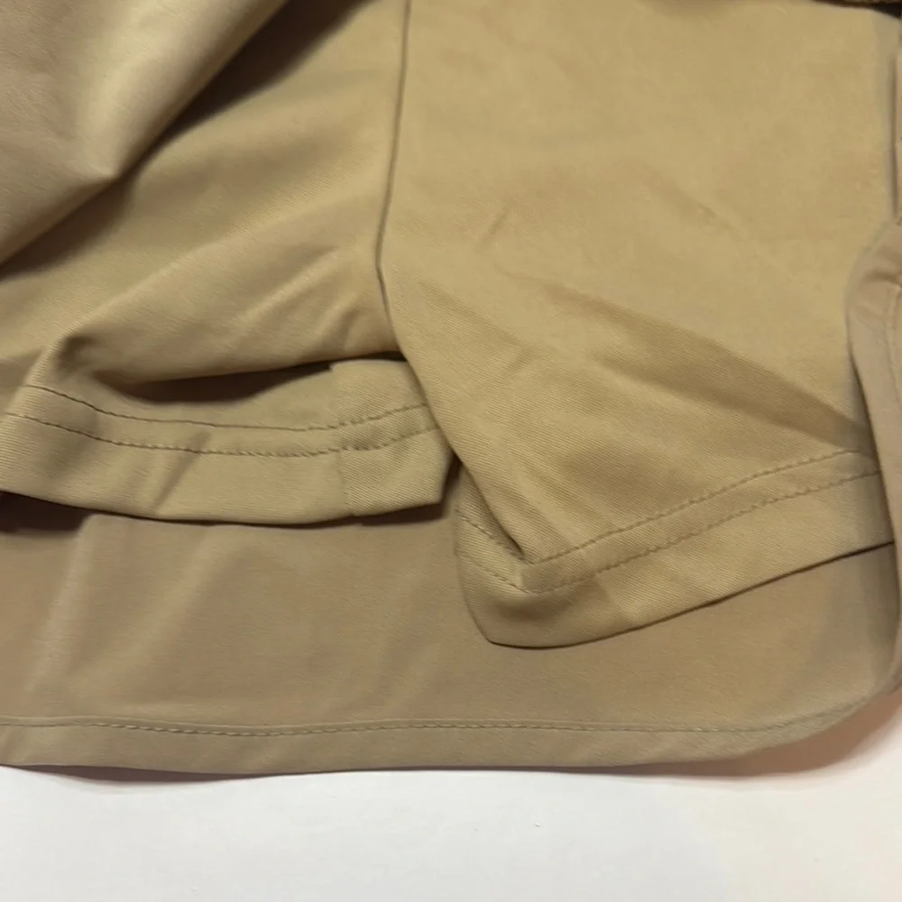 NWT Magellan Girls Large Tan Skort with Pockets